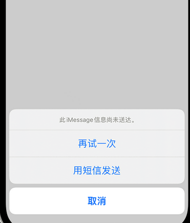 孝南apple维修iPhone上无法正常发送iMessage信息