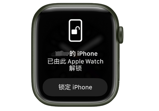 孝南苹果手机维修分享用 AppleWatch 解锁配备面容 ID 的 iPhone方法 