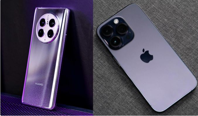 孝南苹果14维修分享华为Mate50与iPhone14哪个好？ 